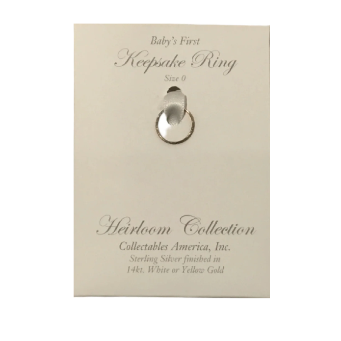 Sterling Silver Infant Baby Ring