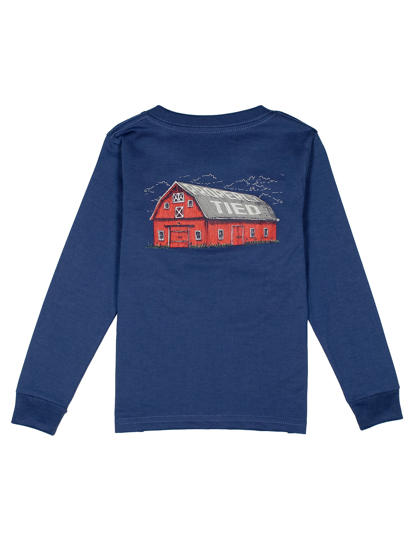 Barn LS River Blue Tee