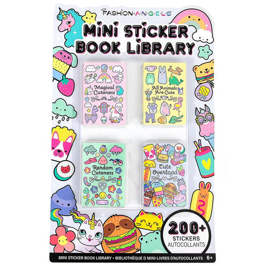 Mini Sticker Book Library