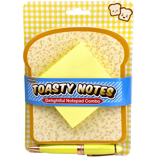 Toasty Notes Sticky Pad & Pen Set