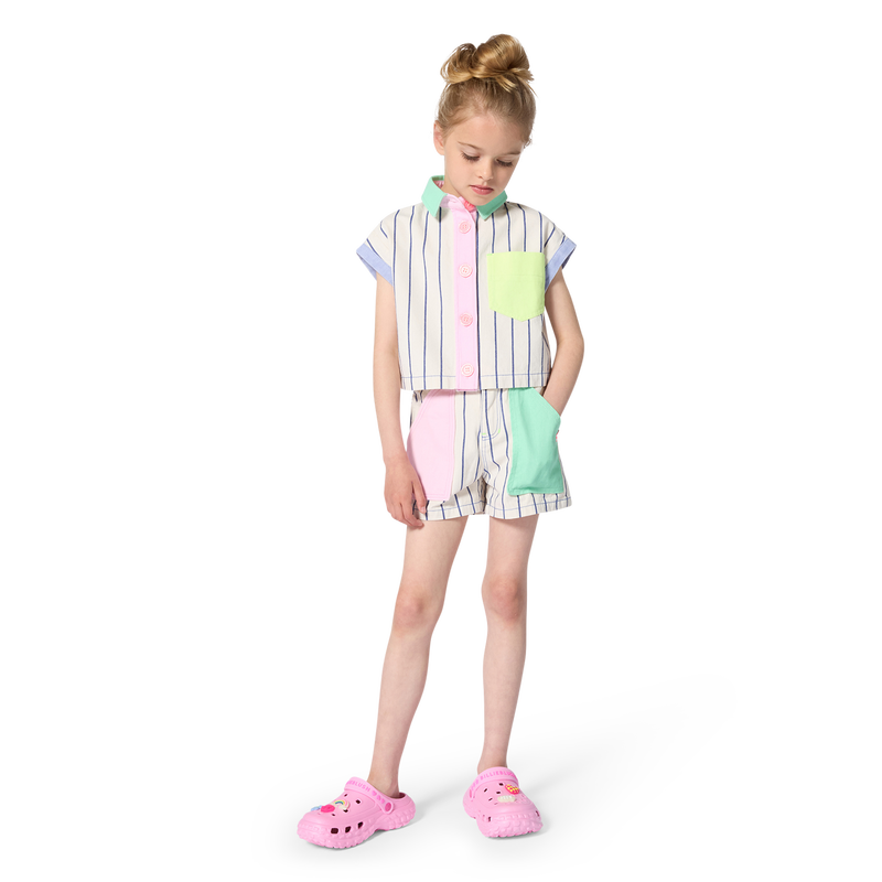 Striped Short-Sleeved Shirt