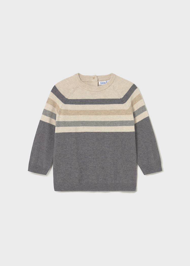 Graphite Heather Colorblock Sweater