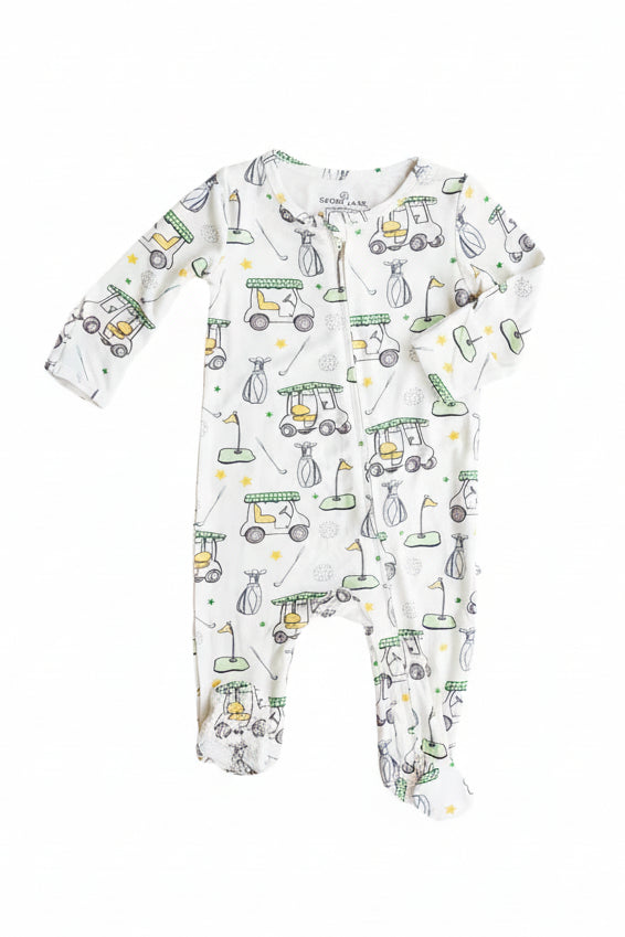 Country Club Cuties Zipper Footie