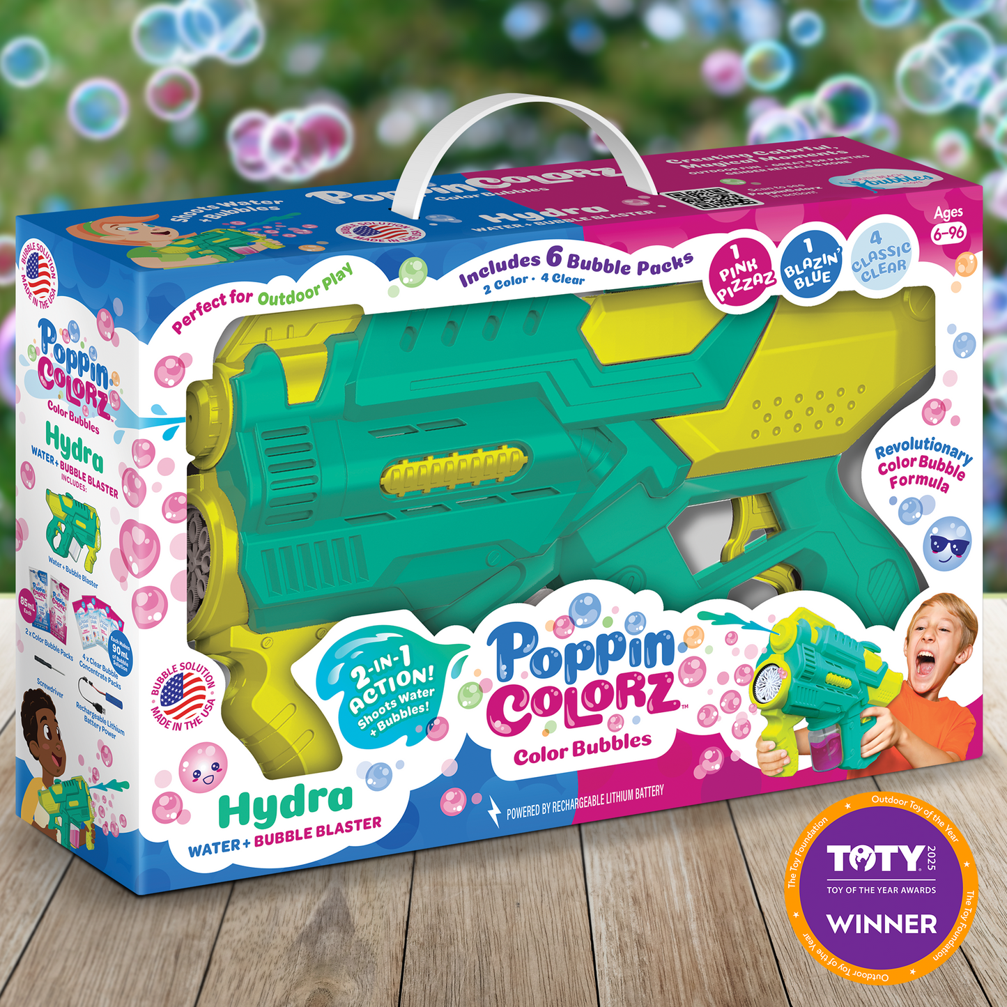 PoppinColorz Hydra: 2-in-1 Blaster