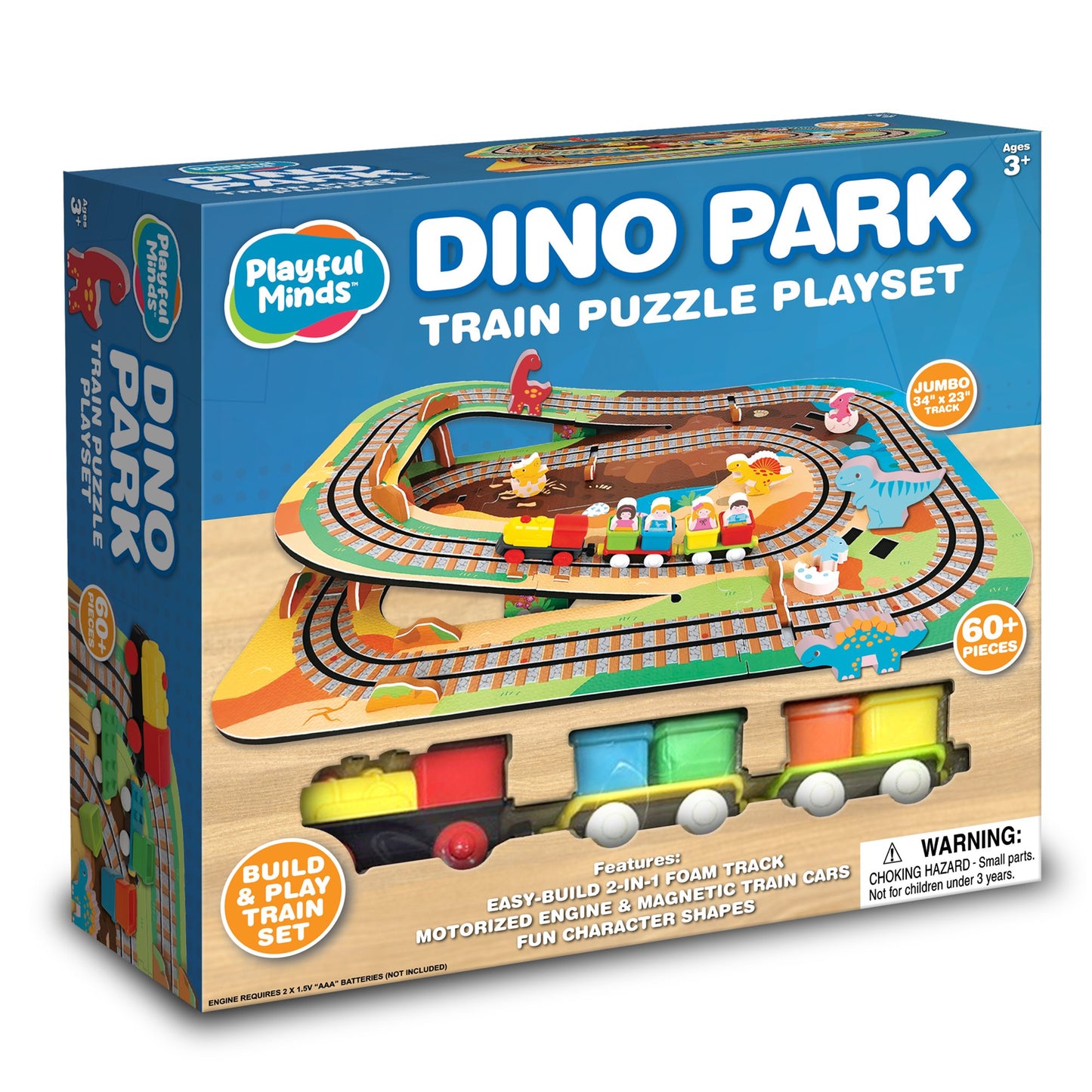 Dino Park Train Puzzle