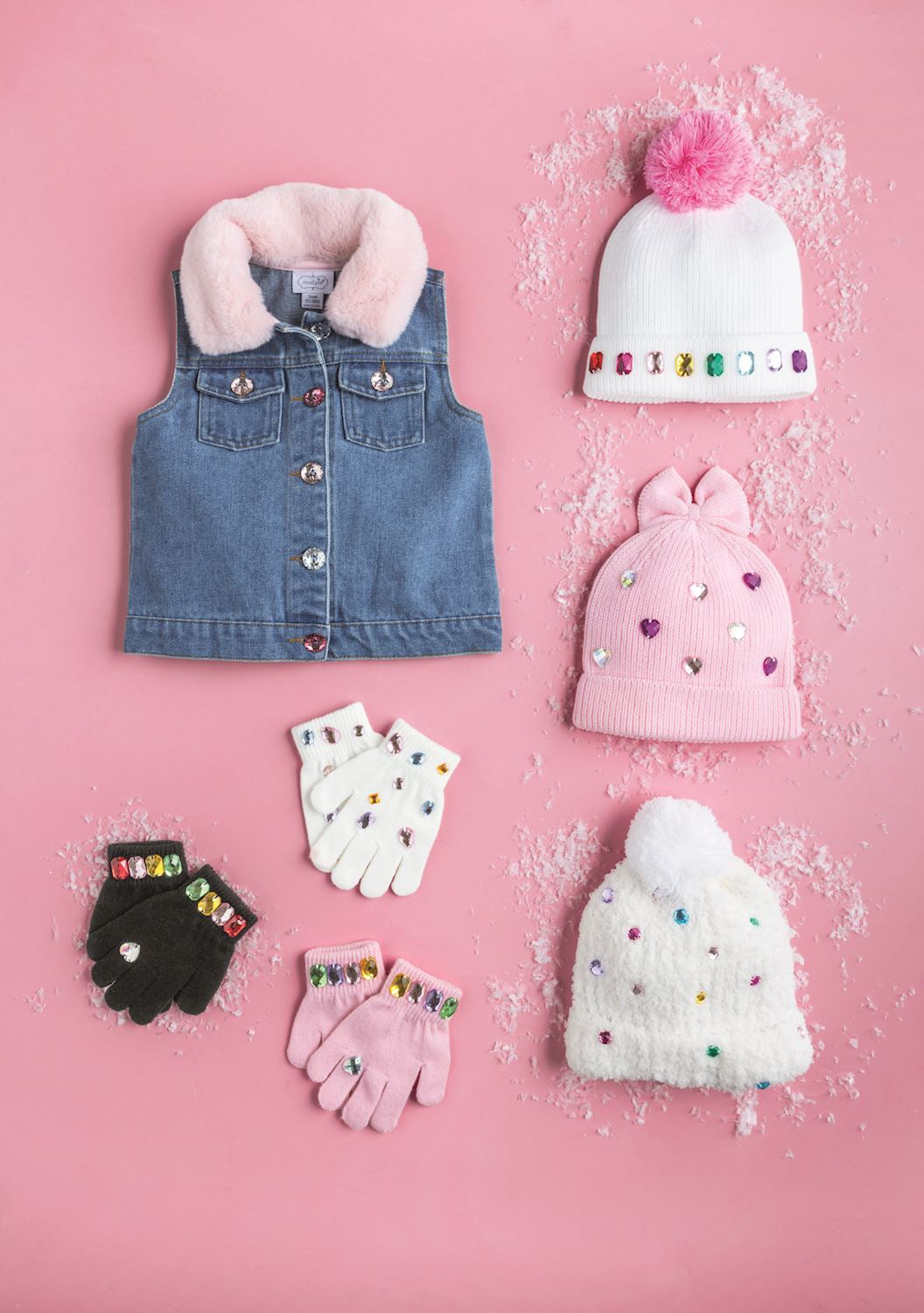 Rhinestone Beanie Hats