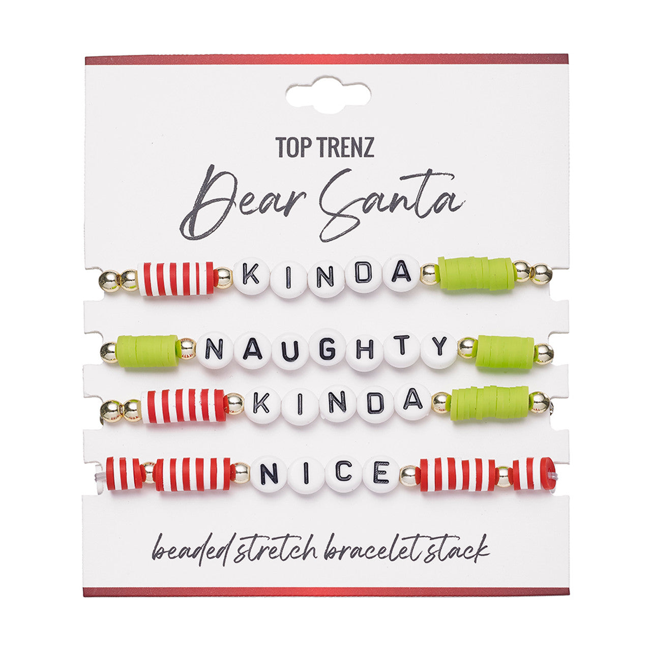 Naughty or Nice Bracelet Set