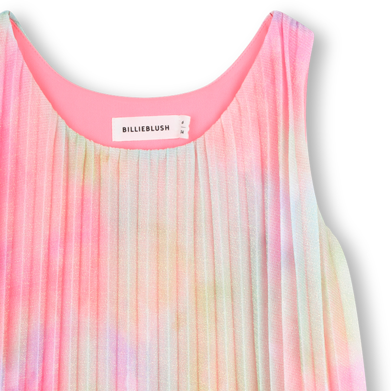 Multi Color Pleated Dress