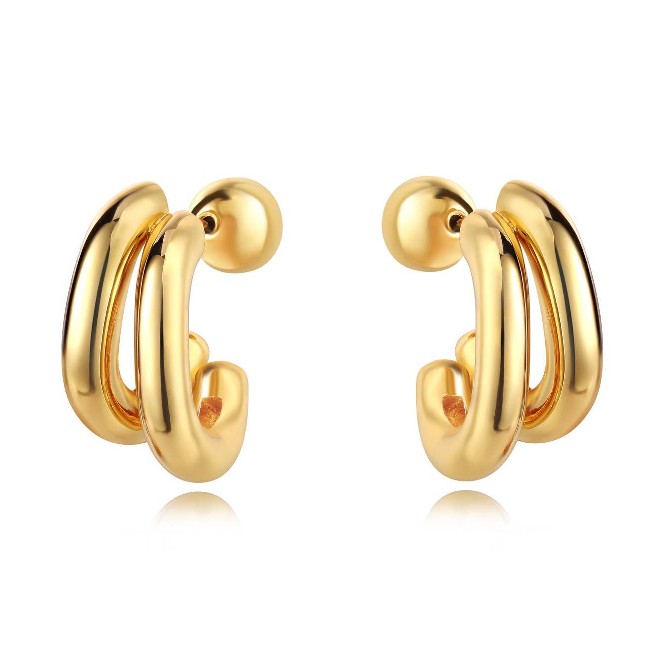 Gold Jaxon Earring