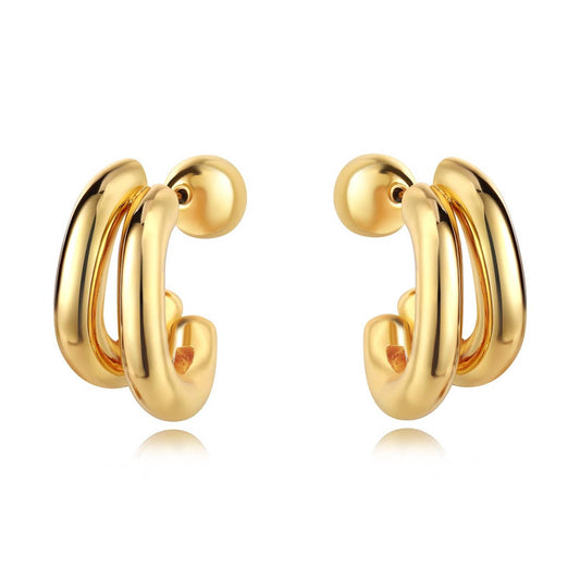 Gold Jaxon Earring