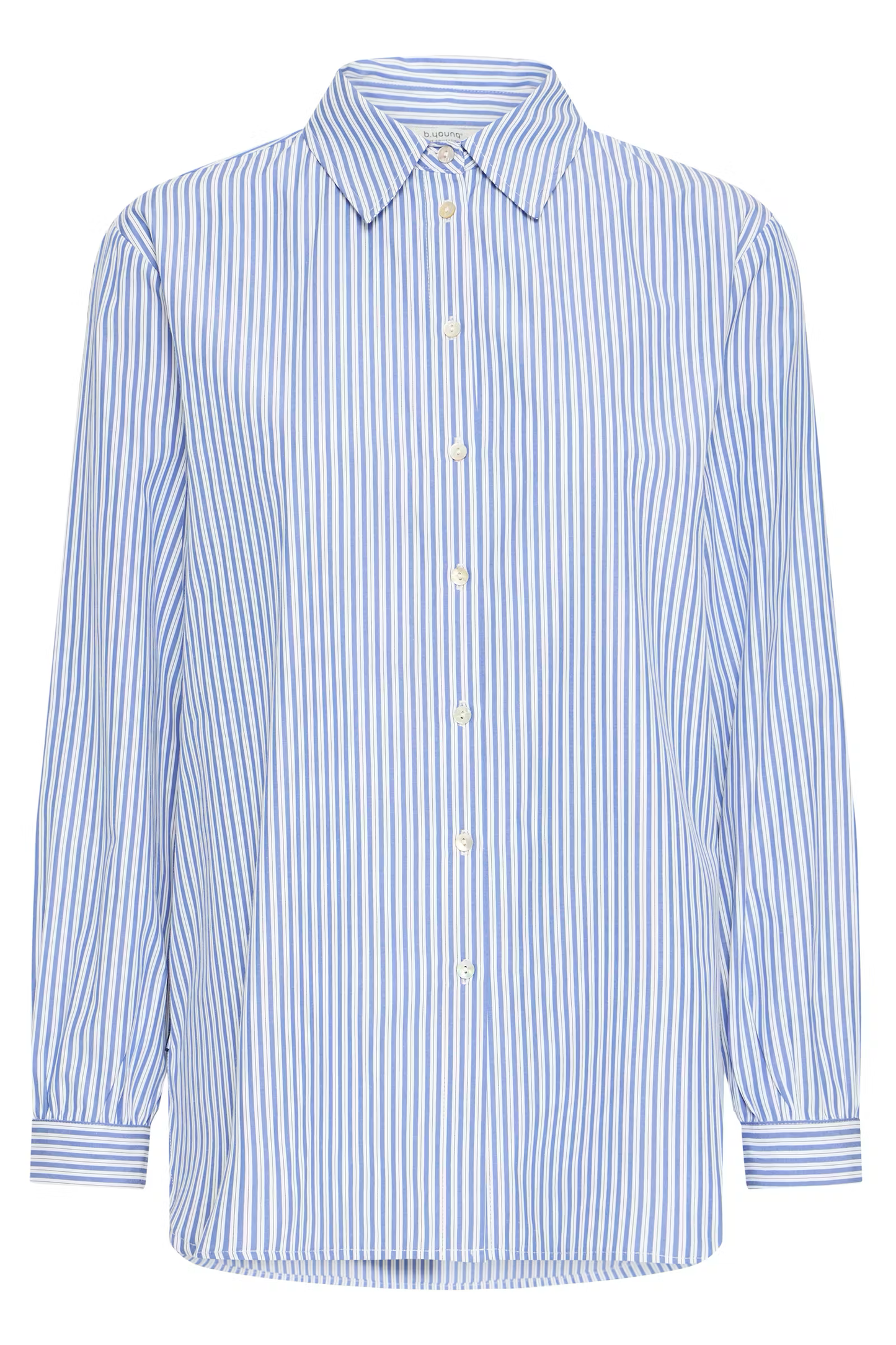 Blue Stripe BYHanio Button Down