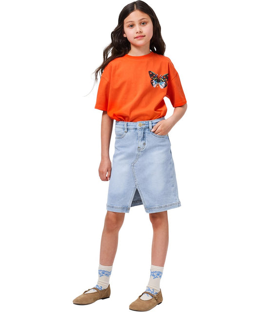 Orange Butterfly Reinette Tee