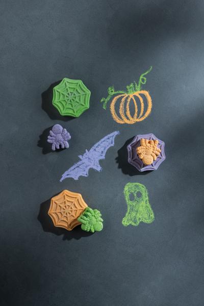 Orange Glow Spider Chalk