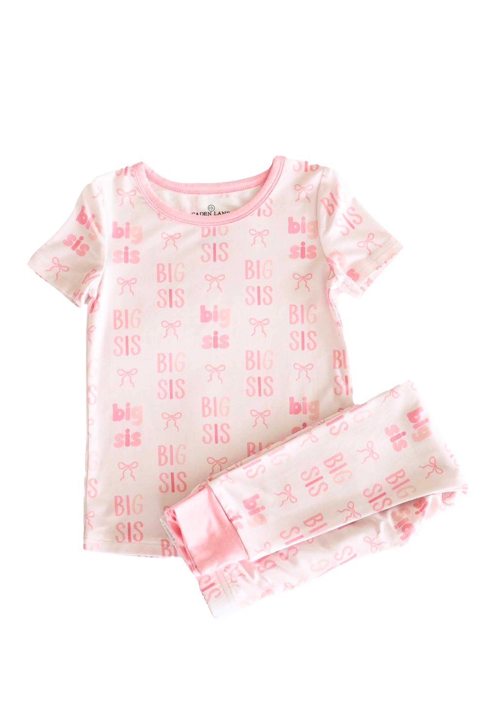 Big Sis Bow Pajama Set