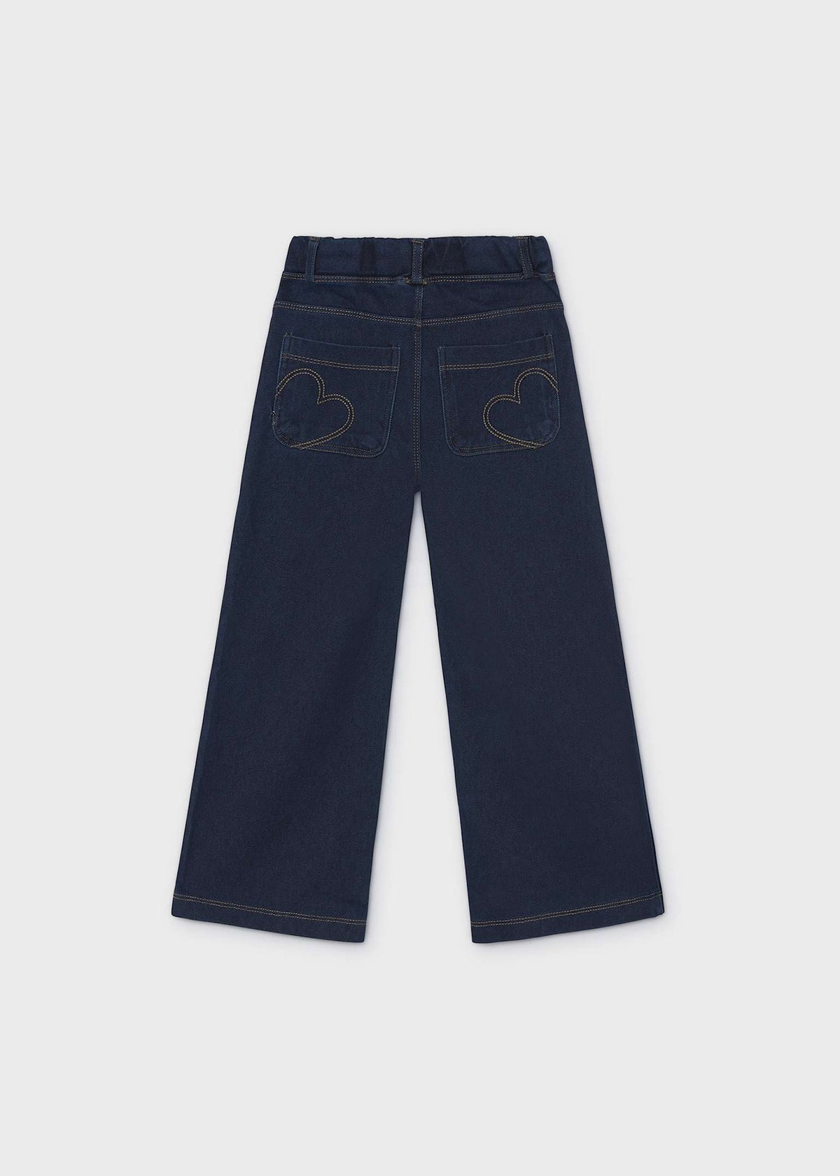 Dark Denim Pull On Jeans