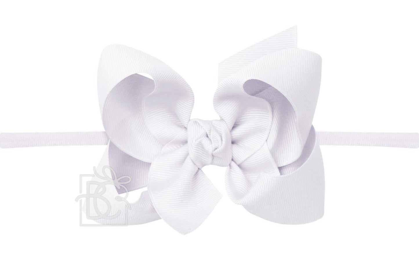 Powder Orchid 4.5" Headband Bow
