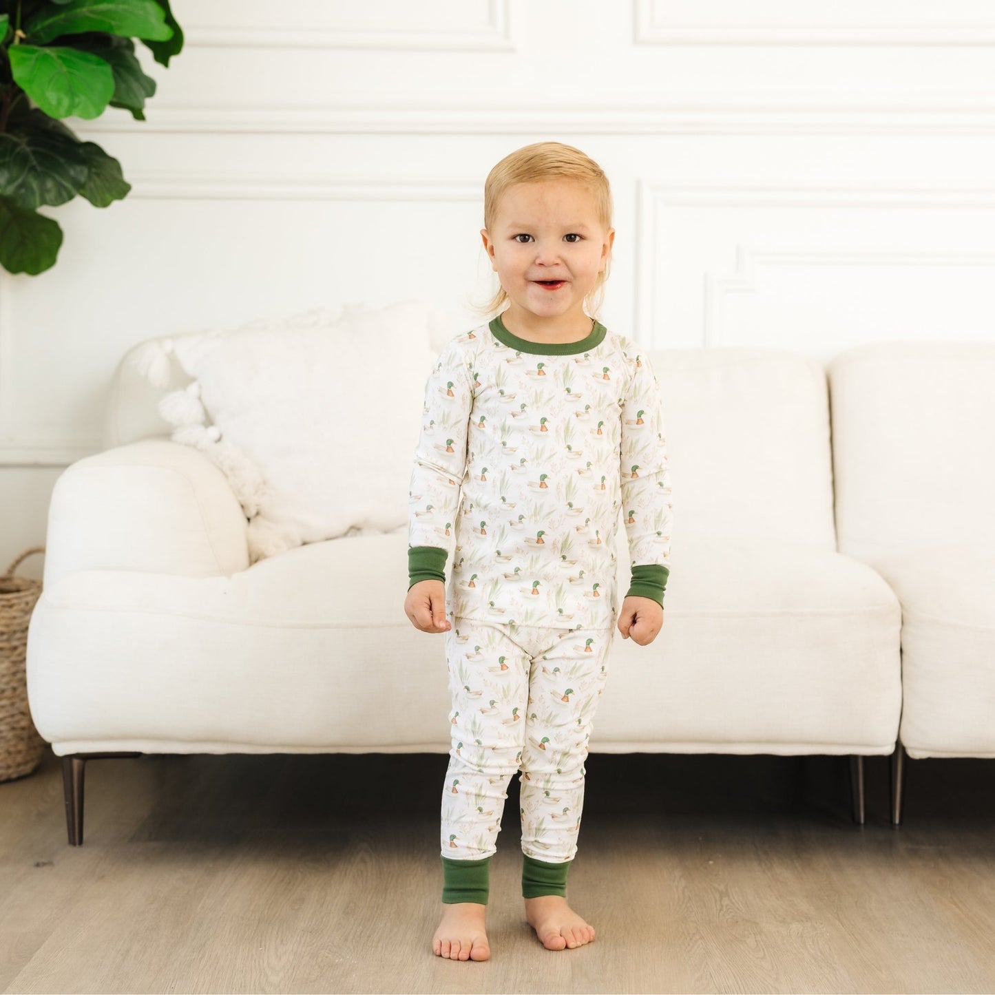 Mallard's Pond Long Pajamas