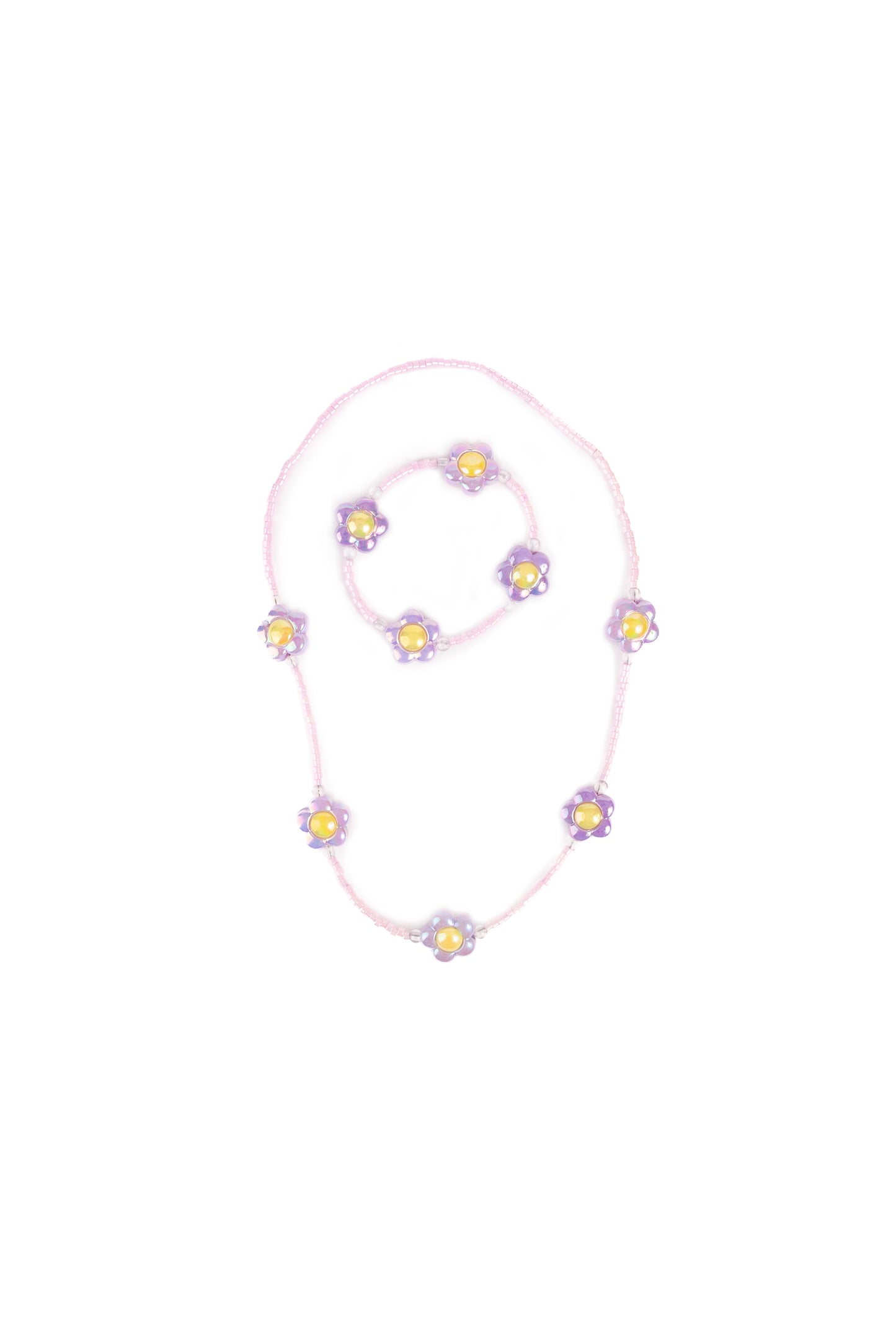 Crazy for Daisies Necklace & Bracelet Set