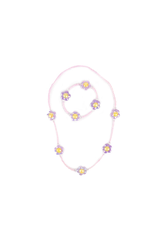 Crazy for Daisies Necklace & Bracelet Set