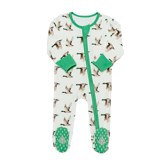 Green Mallard Footie
