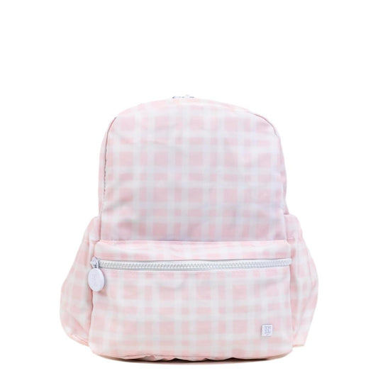 Pink Pimlico Plaid Mini Backer Backpack
