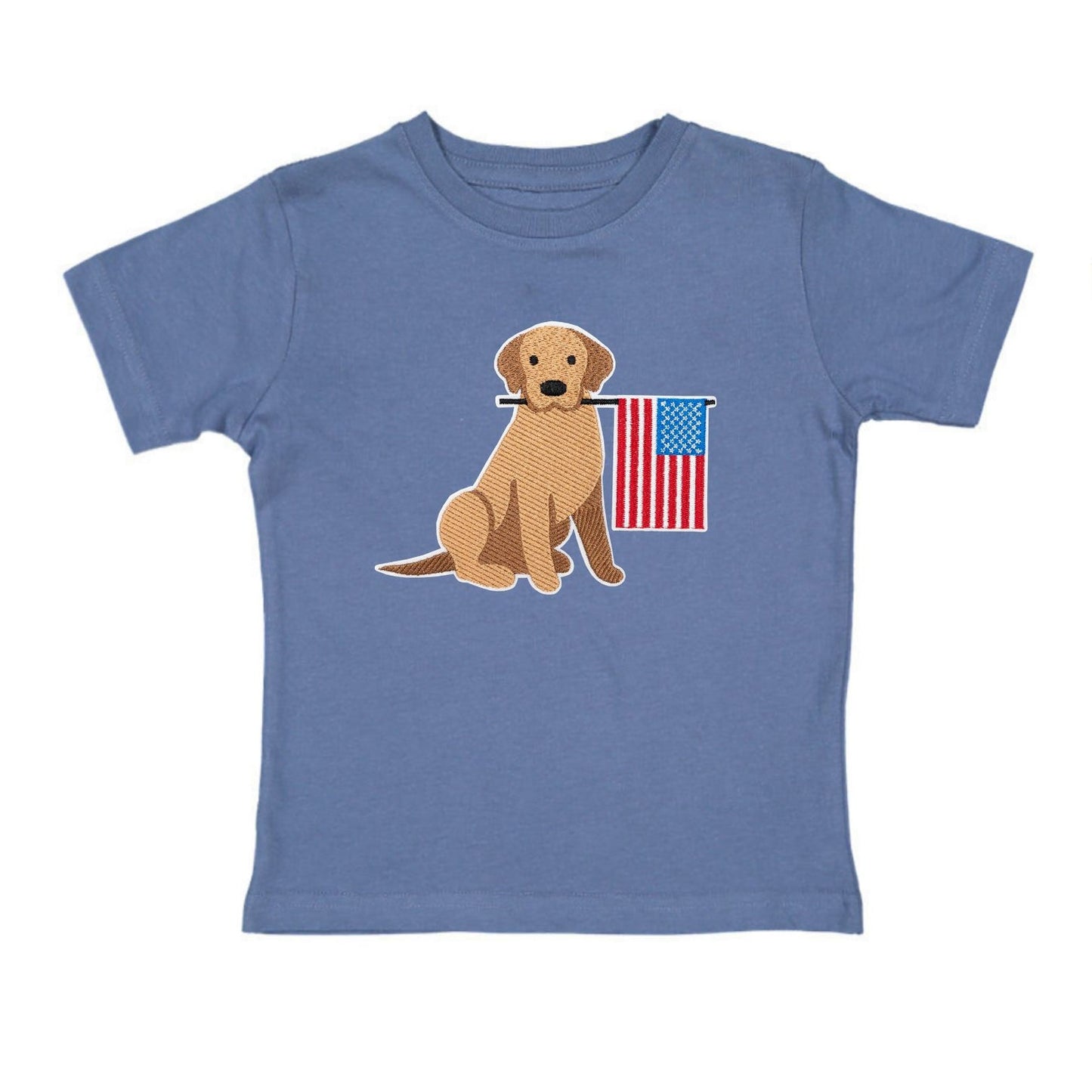 Patriotic Pup Patch Tee
