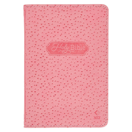 NLT New Testament with Psalms Keepsake Holy Bible for Baby Girls