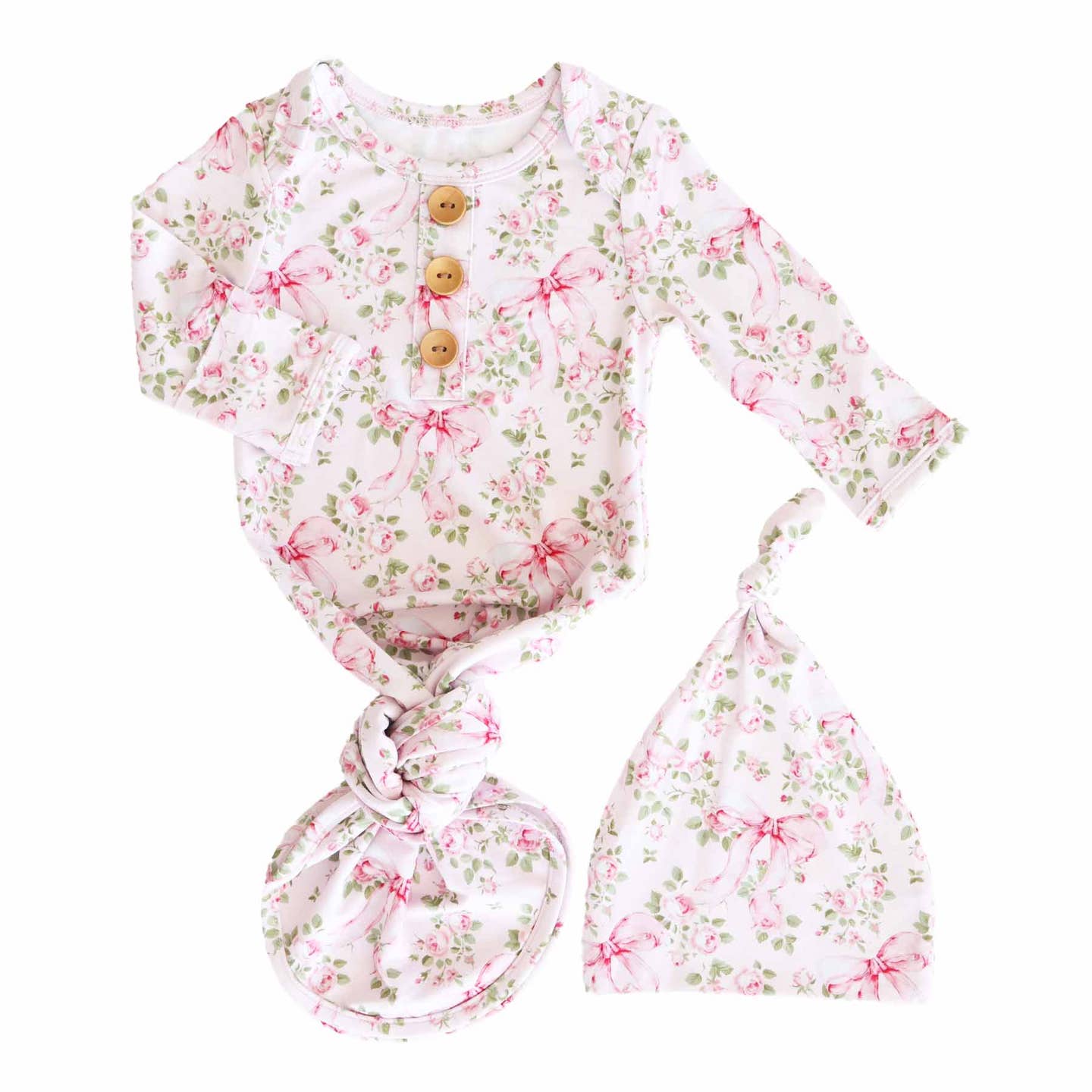 Bows in Bloom Knot Gown Set