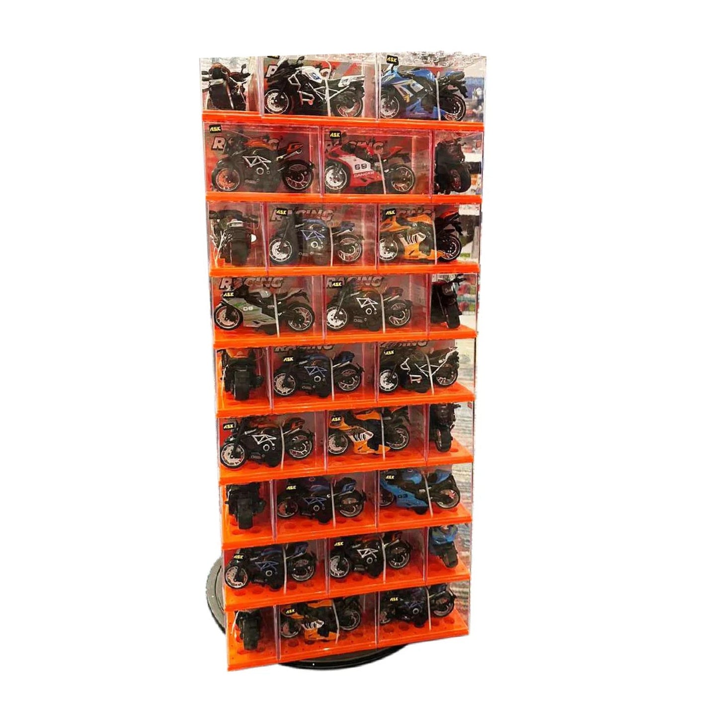 Die-Cast Pull-Back Motorcycle With Lights & Sound (Assorted)