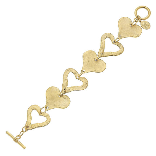Gold Toggle Bracelet