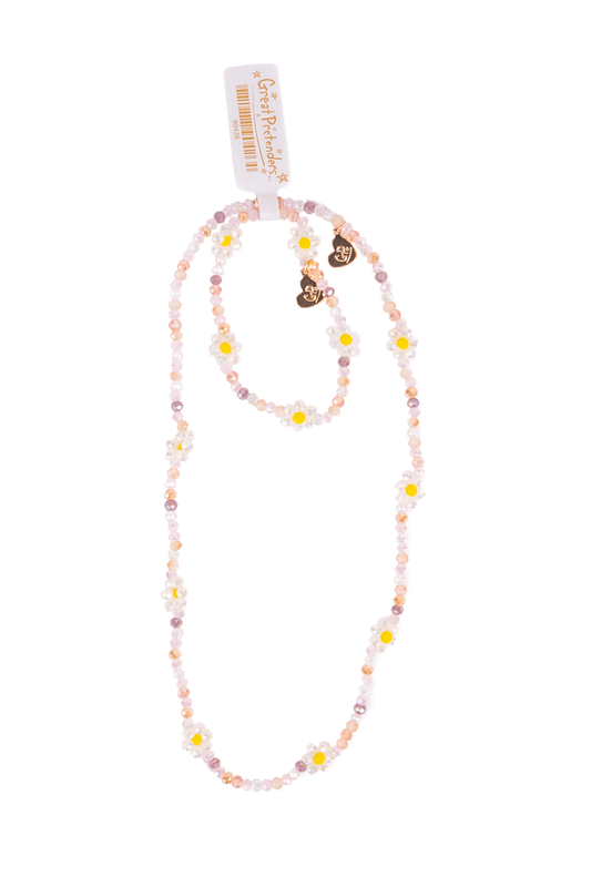Boutique Daisy Delight Necklace & Bracelet Set