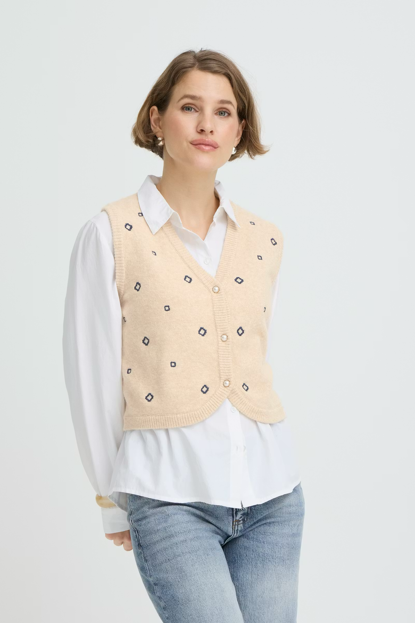 Tan BYNadika Vest