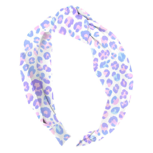 Leopard Love Top Knot Headband