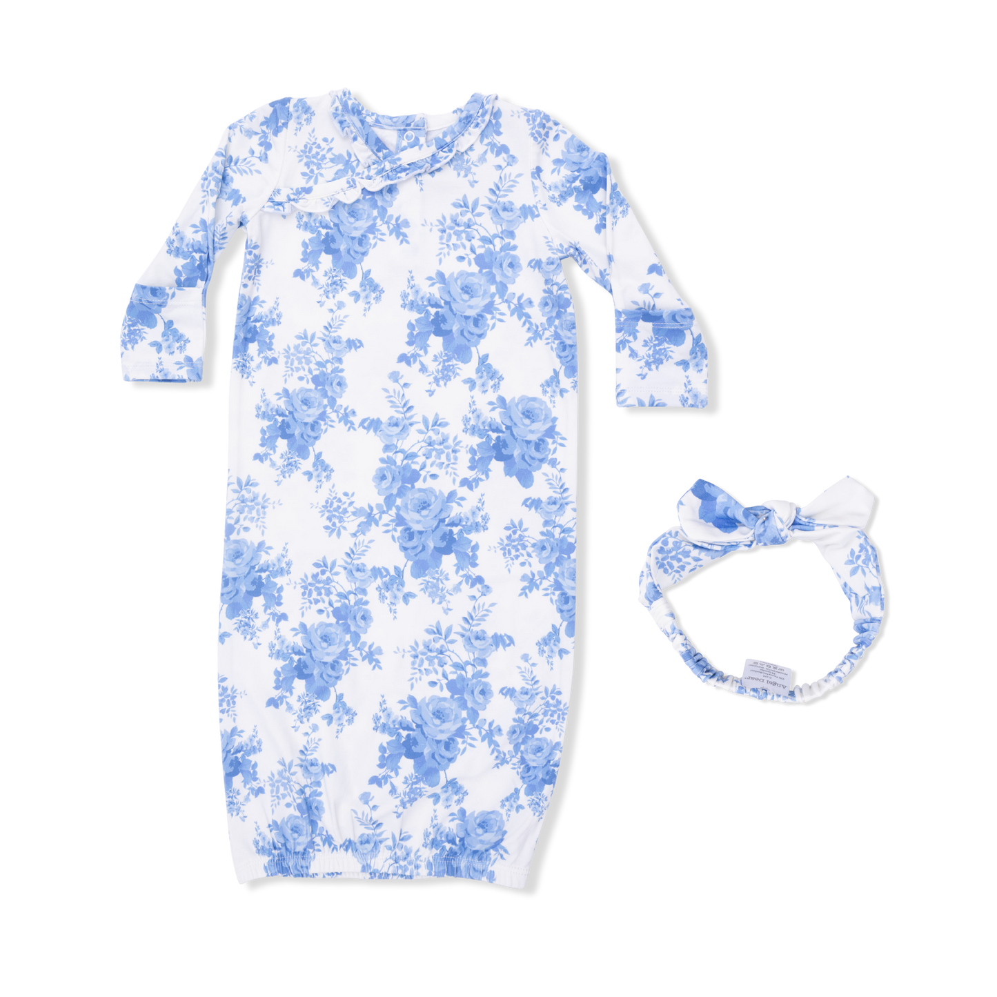 Dream Cottage Floral Gown & Headband