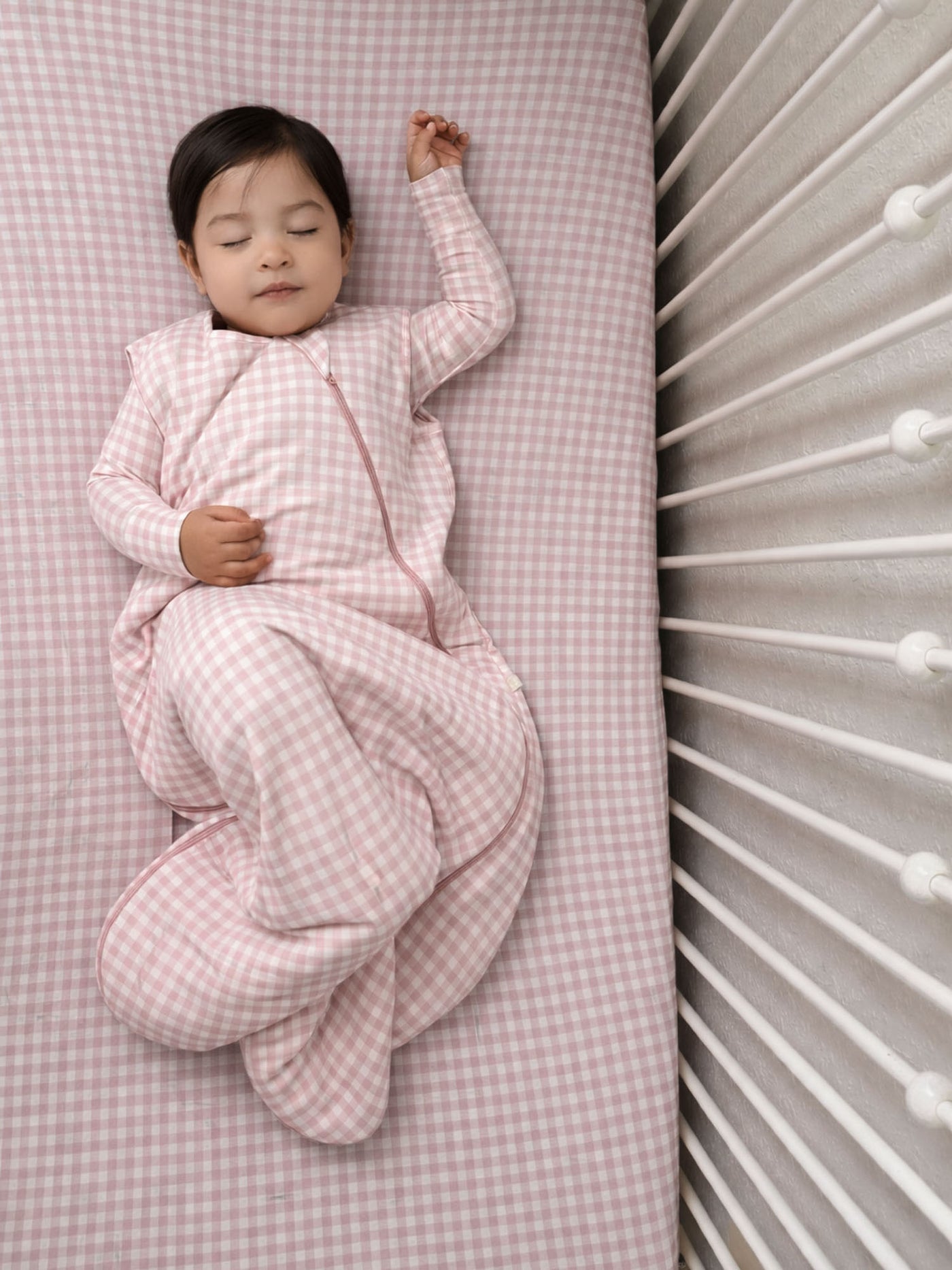 Pink Gingham 1.0 Sleep Bag