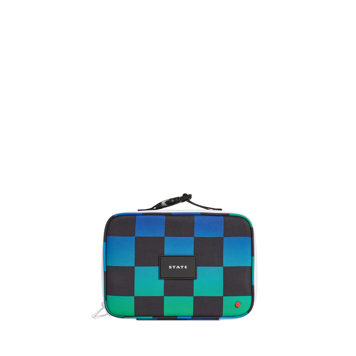 Blue Checkerboard Rodgers Lunch Box