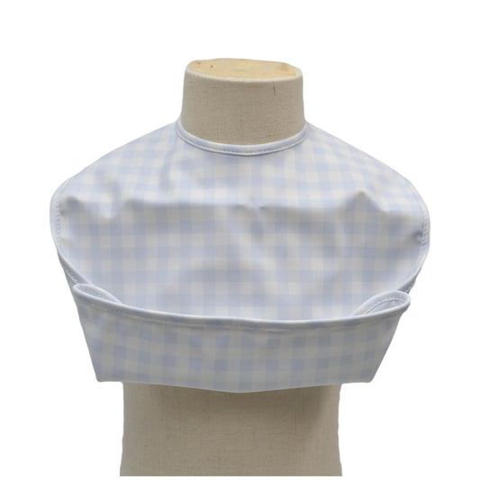 Blue Pimlico Check Best Bib