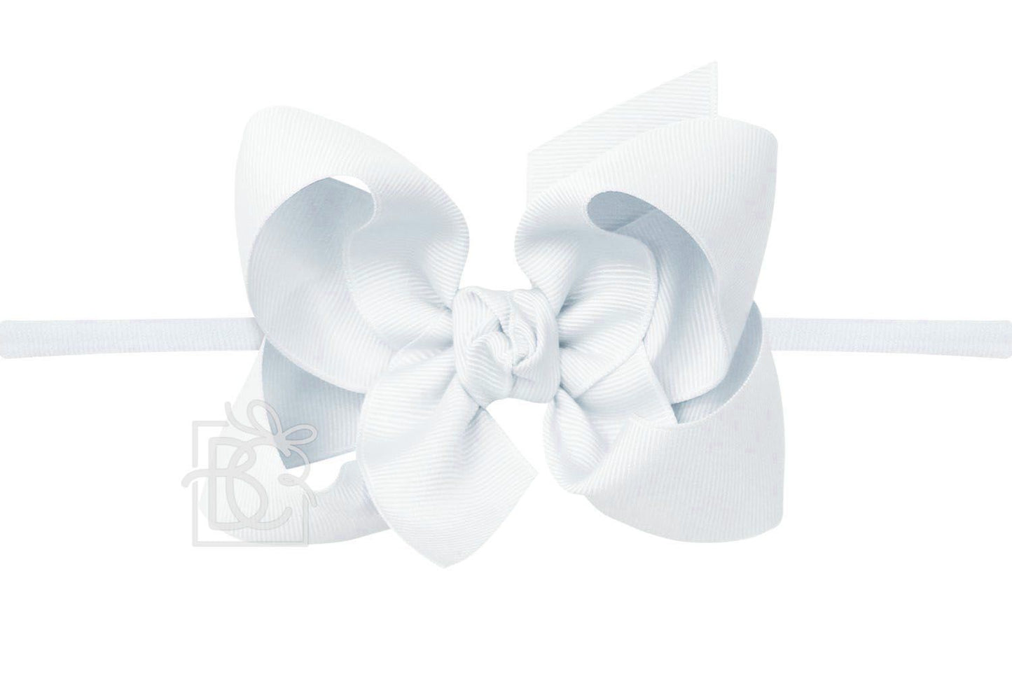 Powder Blue 4.5" Headband Bow
