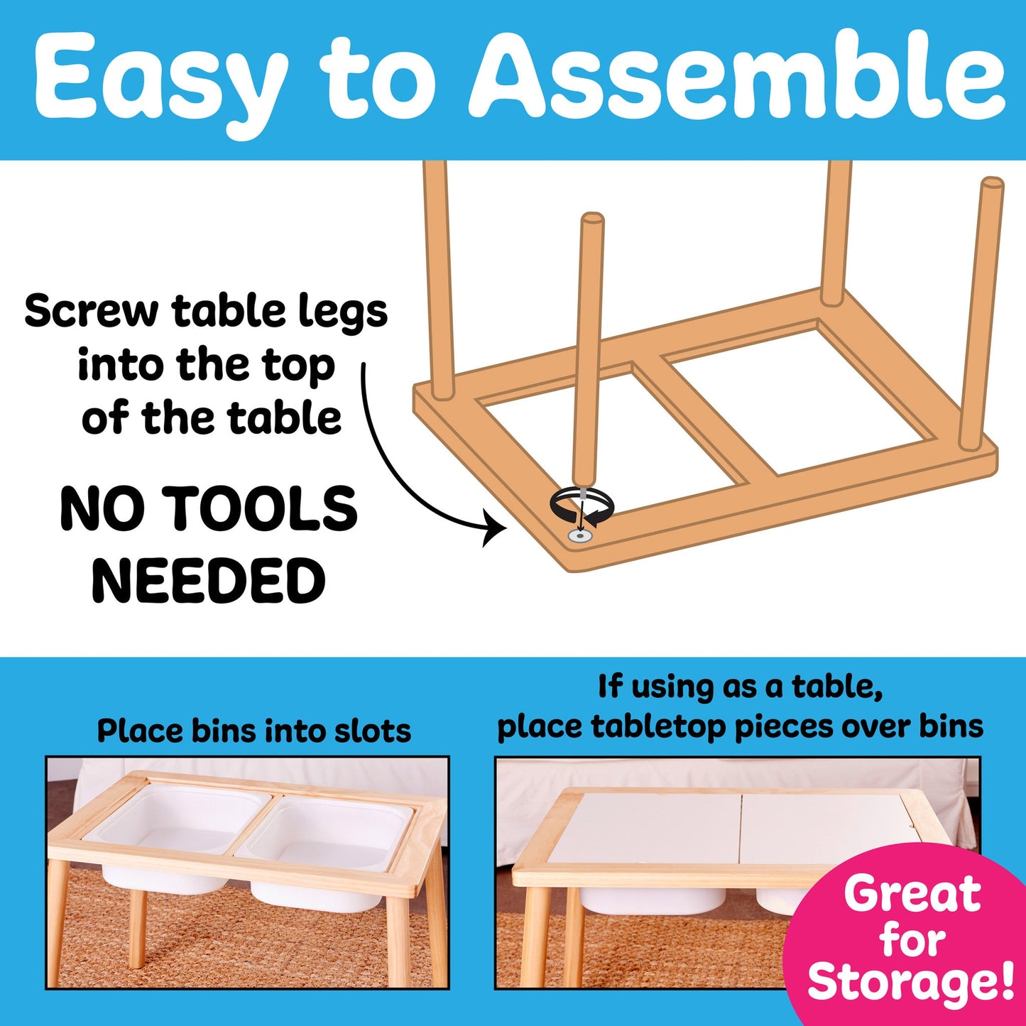 Deluxe Activity Sensory Table - Ice Cream Shop