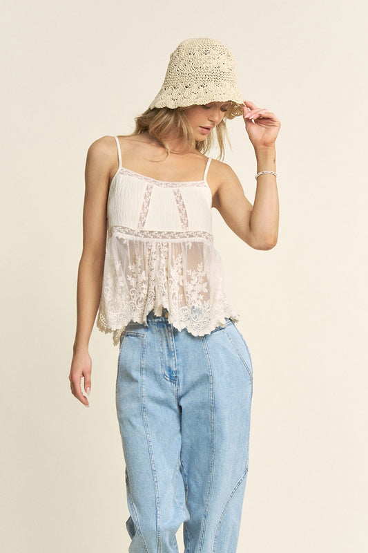 Sweetheart Lace Cami