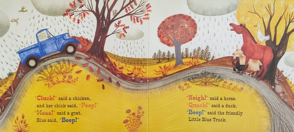 Little Blue Truck Board Book