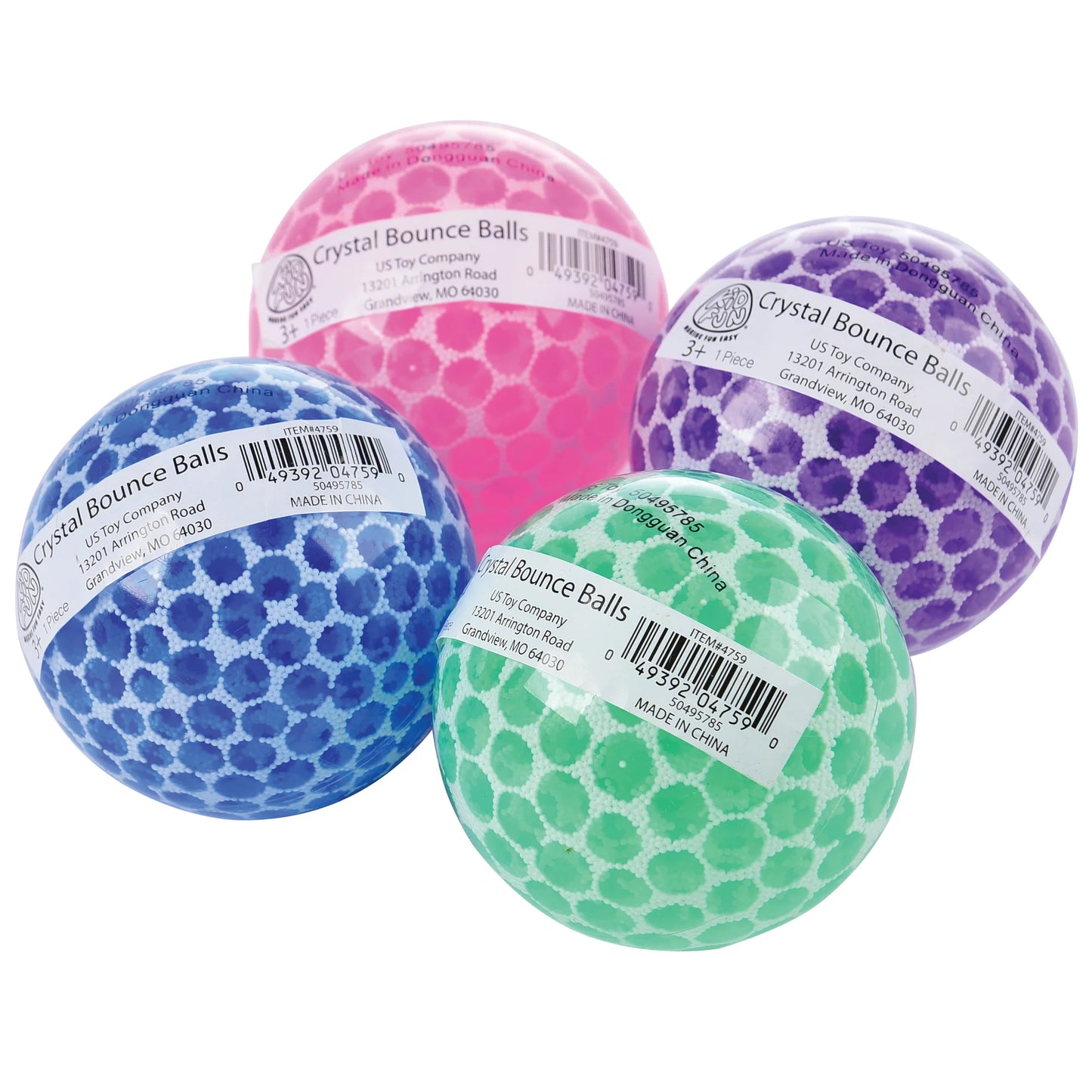 Crystal Bounce Balls