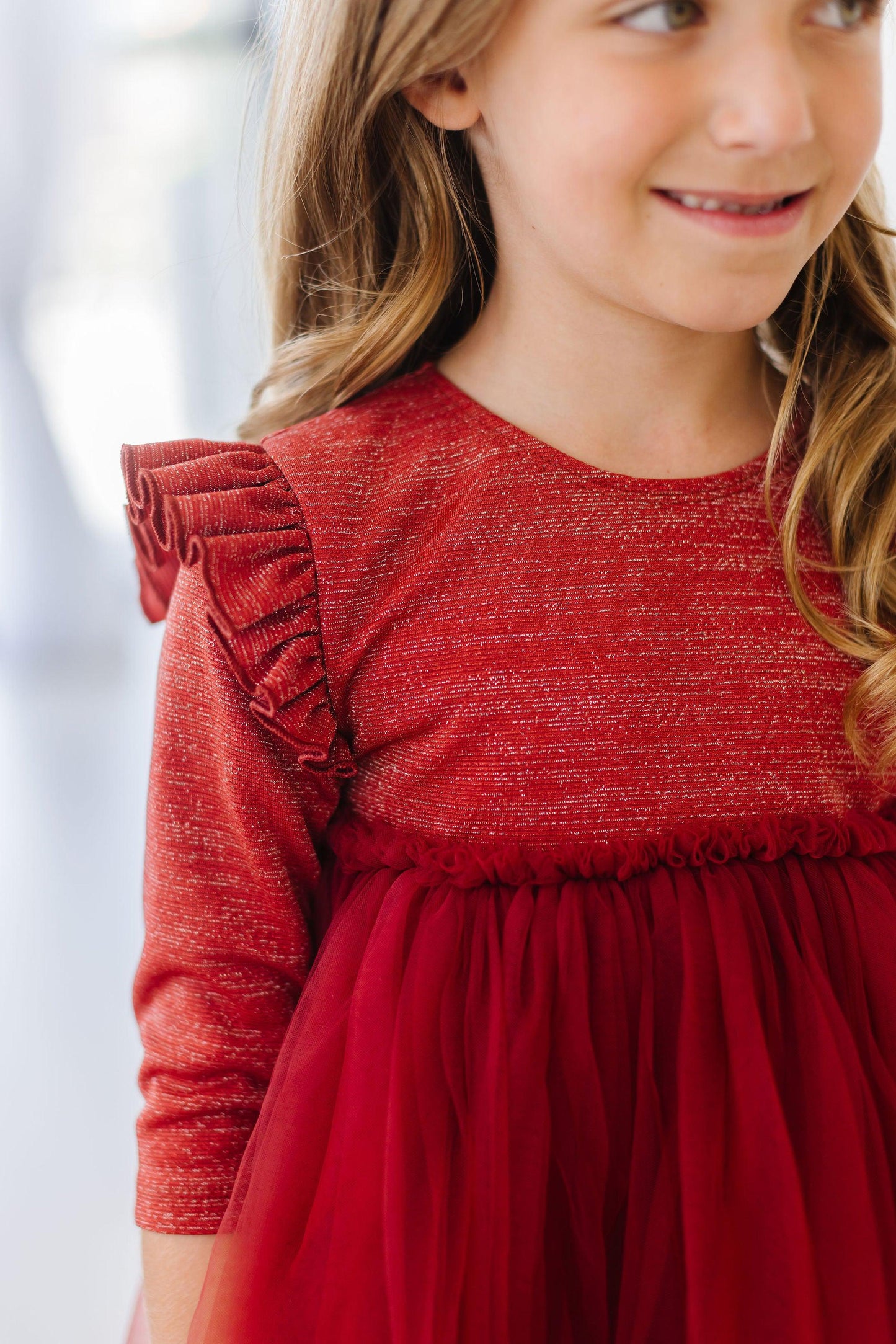 Pumpkin Spice Shimmer Dress