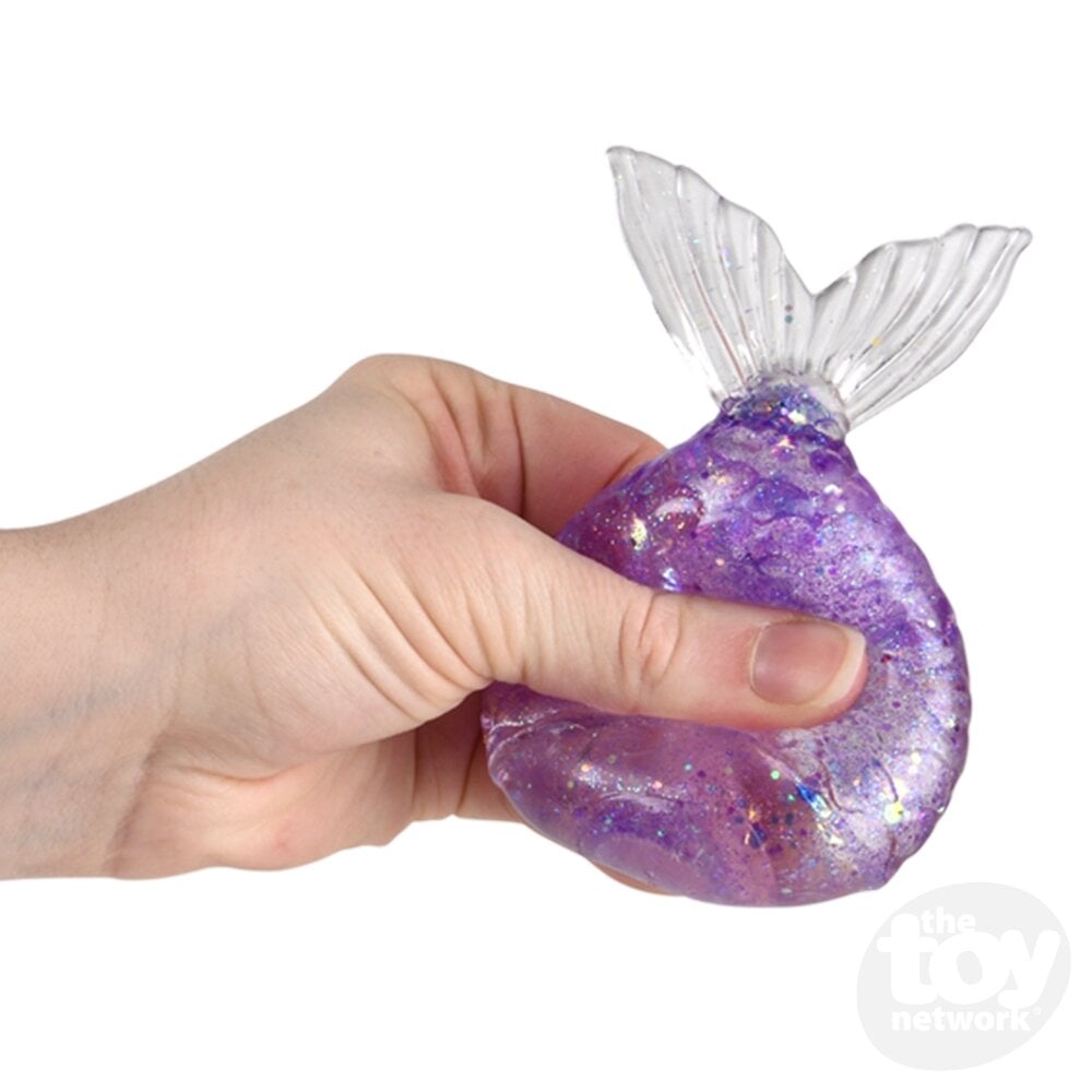 4" Squeezy Sugar Mermaid Tail