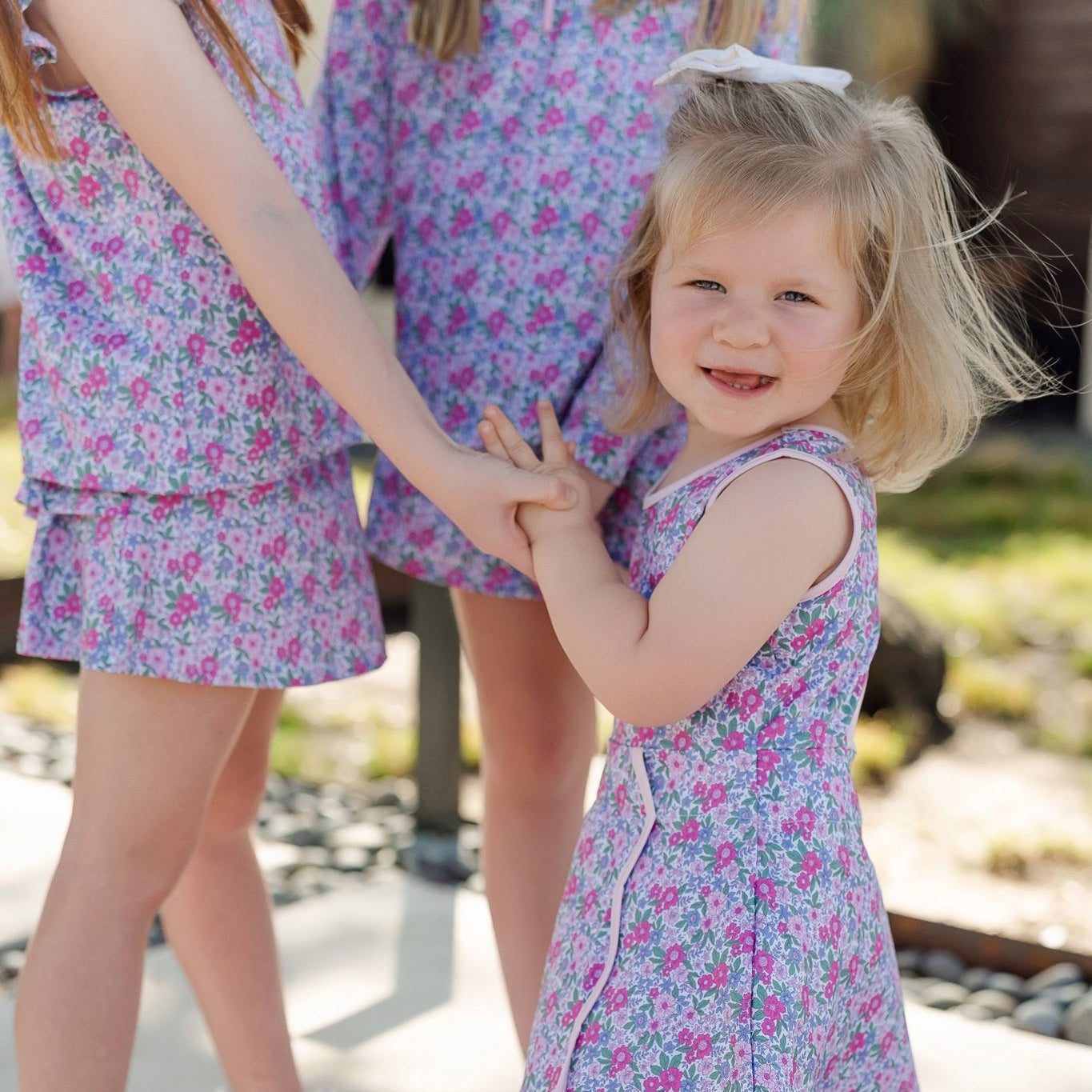 Heirloom Floral Performance Dress