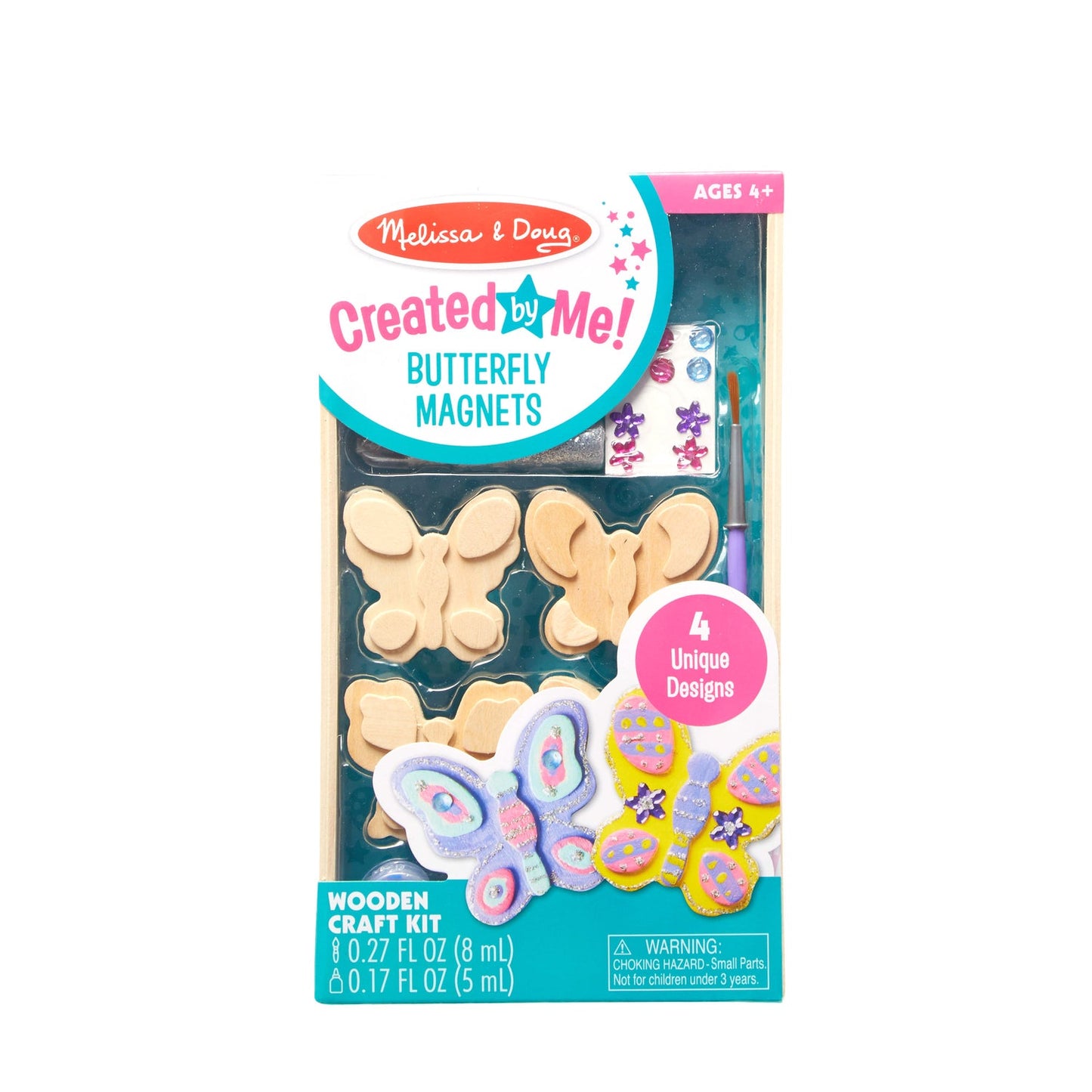Created By Me! Wooden Butterfly Magnets