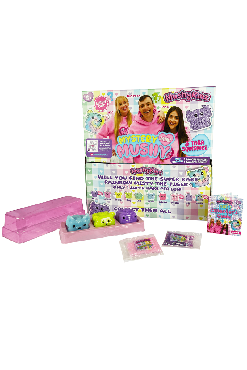 3pk MushyKinz Mystery Squishy