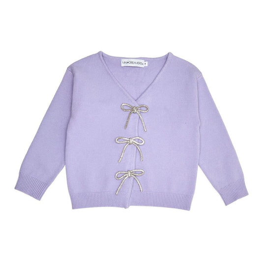 Shaylee Crystal Bow Cardigan