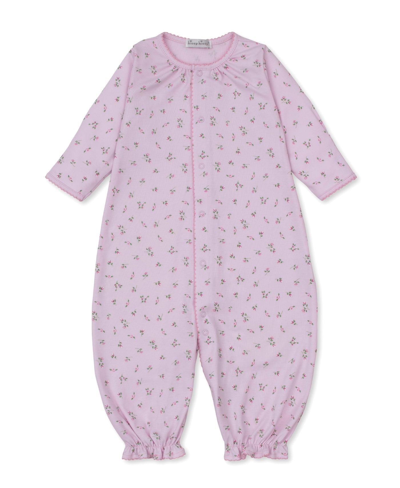 Pink Garden Roses Convertible Gown