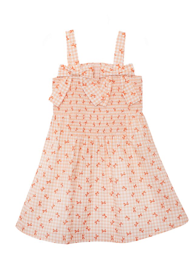 Tangerine Twirl Dress